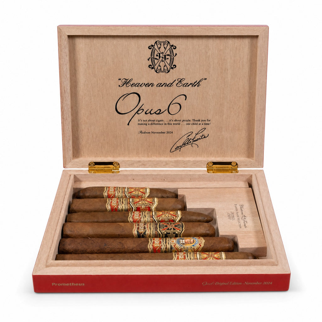 Opus X 6 Red Humidor 6ct