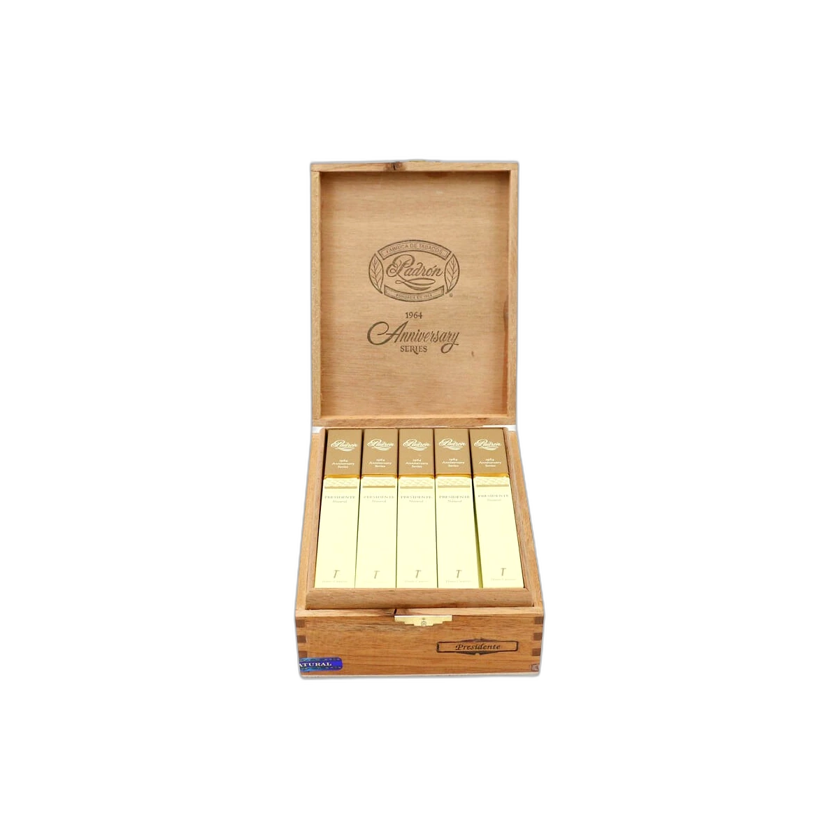 Padron 1964 Presidente Tubo Natural 15ct
