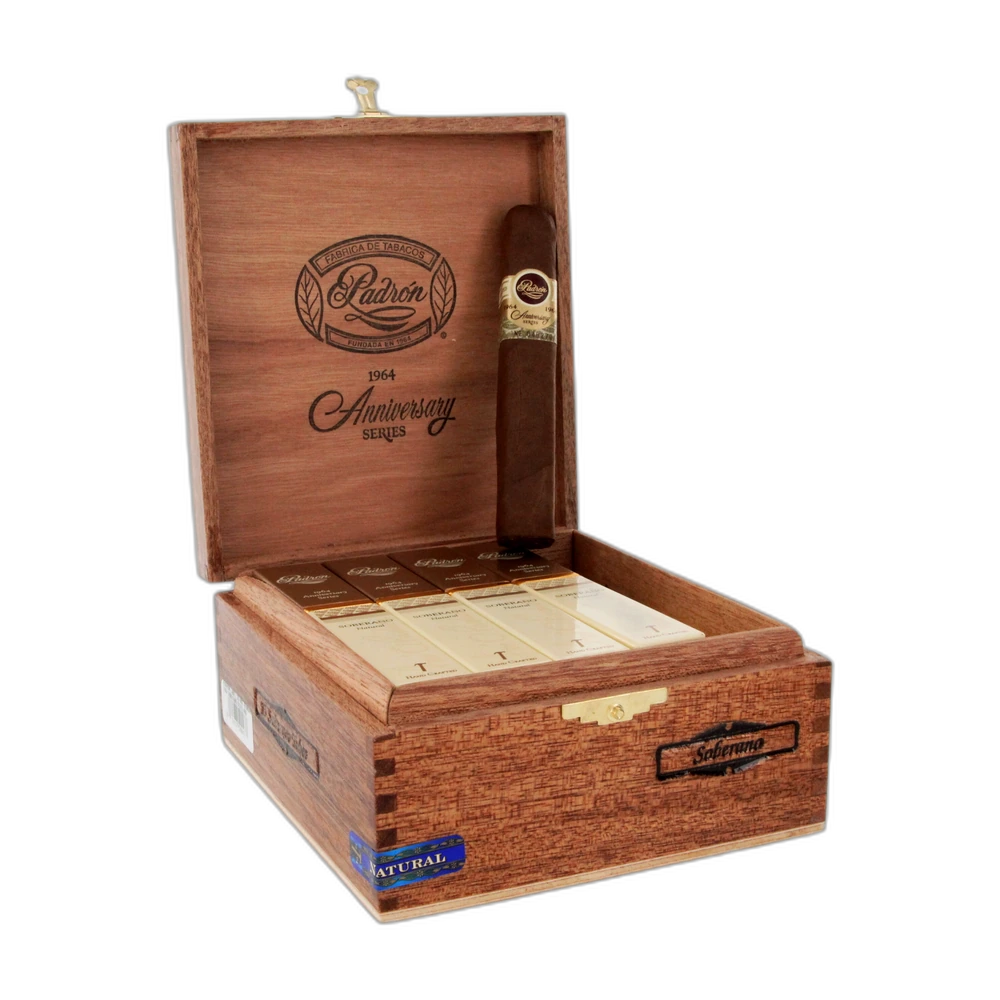 Padron 1964 Soberano Tubo Natural 15ct