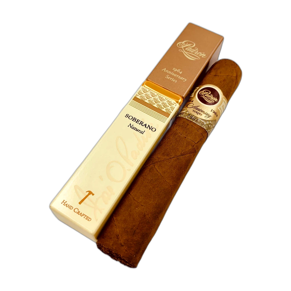 Padron 1964 Soberano Tubo Natural 15ct 4