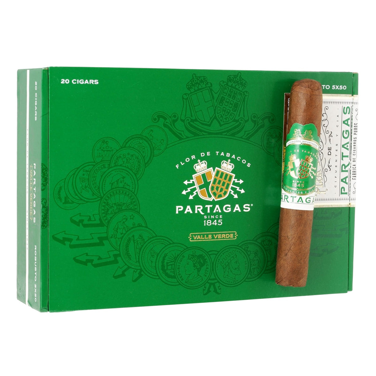 Partagas Valle Verde Robusto 20ct