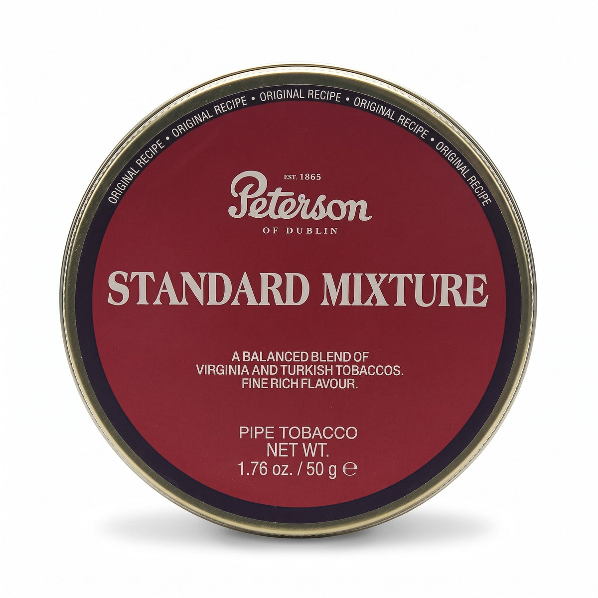 Peterson Standard Mixture Pipe Tobacco Tin