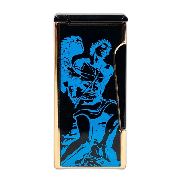 Prometheus 2024 Never Back Down Retro Blue/Black Lighter