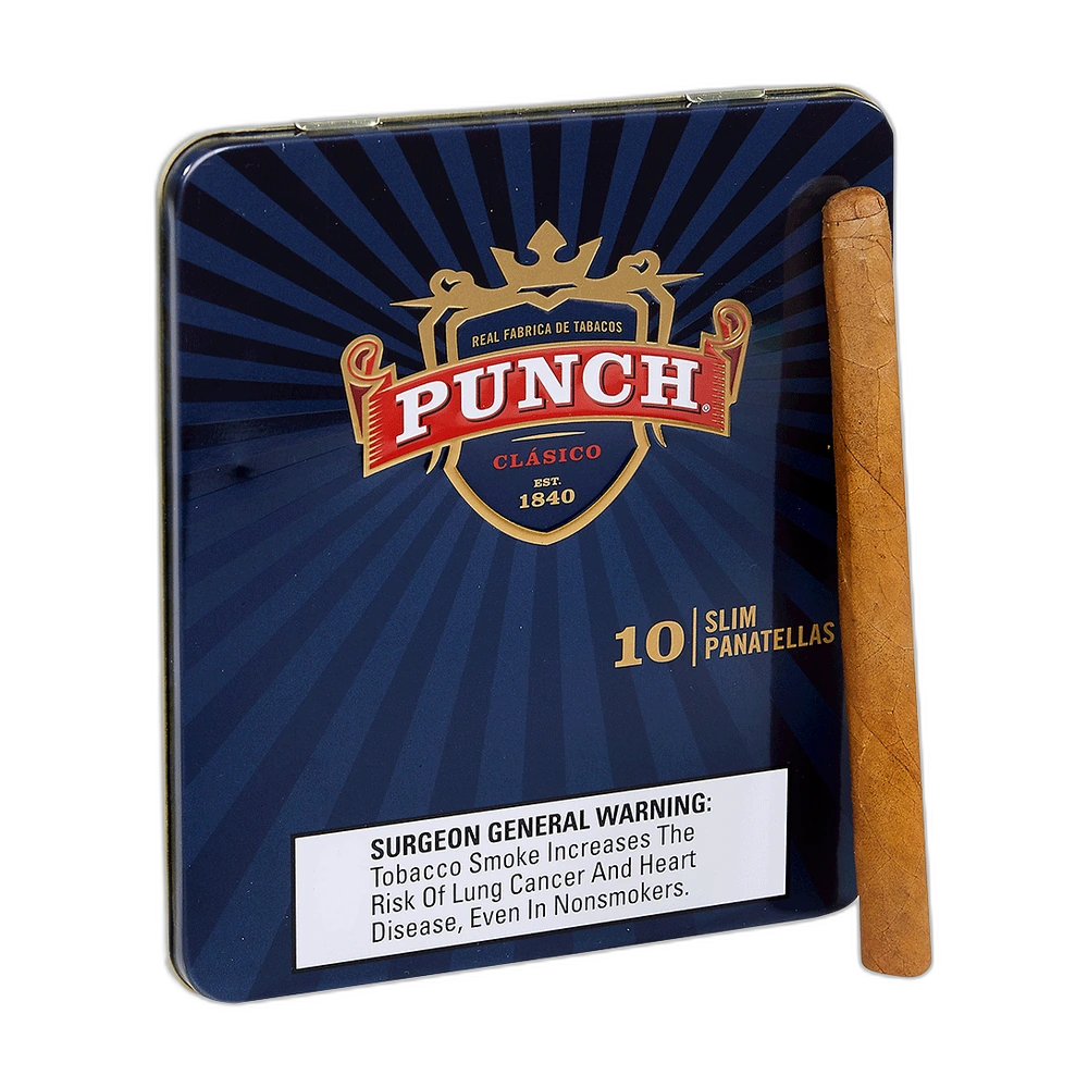 Punch Slim Panatellas Tin of 10