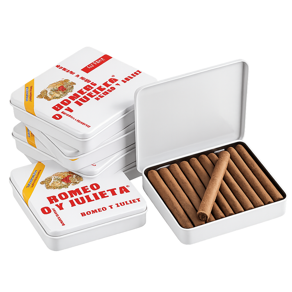 Romeo Y Julieta Mini White Pack of 100 2