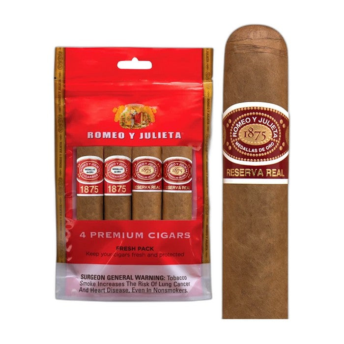 Romeo Y Julieta Toro Fresh Pack Sampler Pack of 4