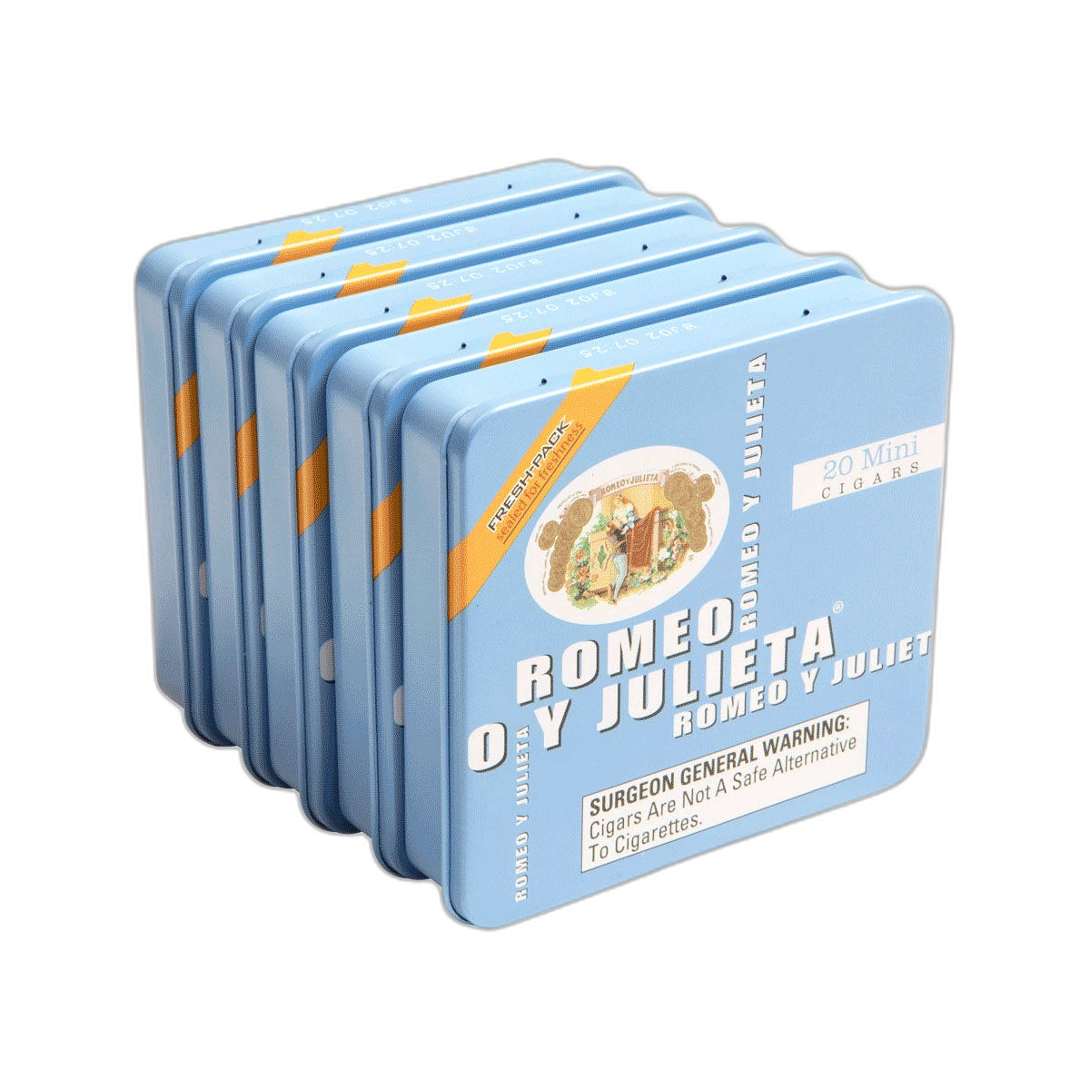 Romeo Y Julieta Mini Blue Pack of 100