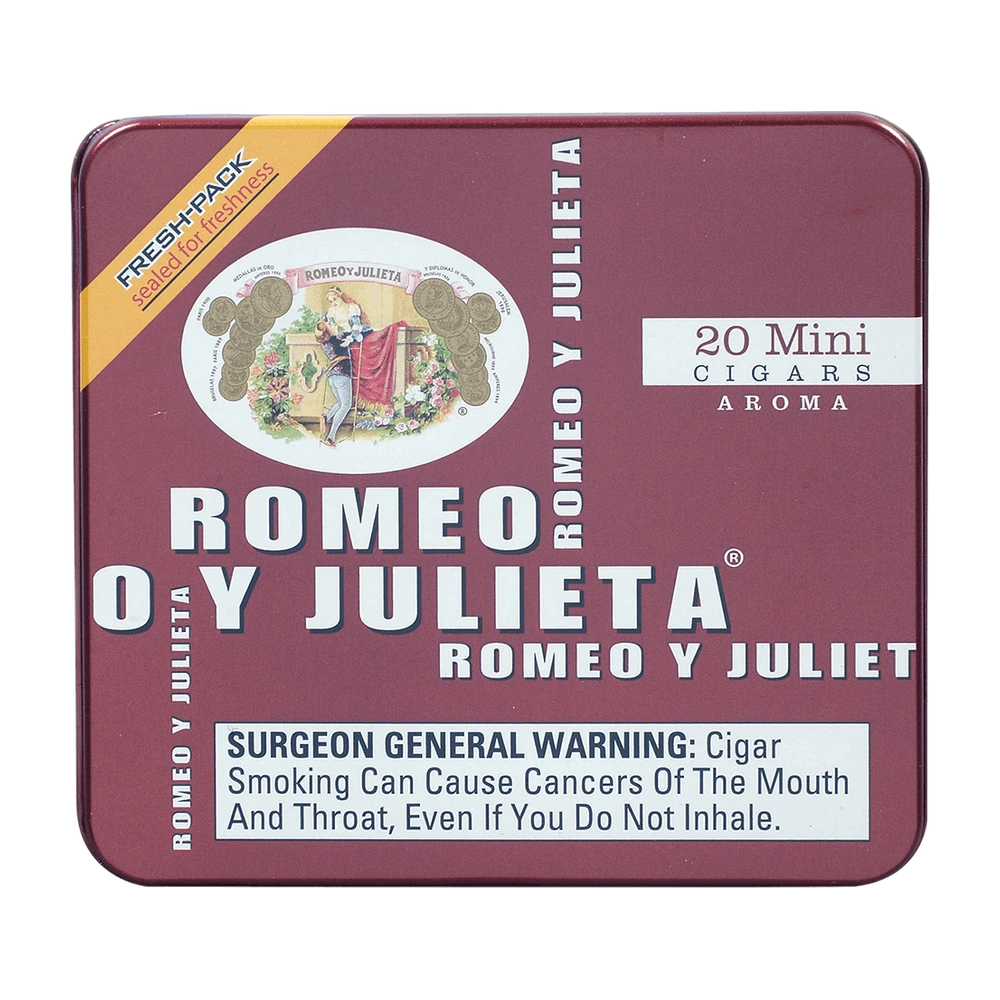 Romeo Y Julieta Mini Red Pack of 100 2