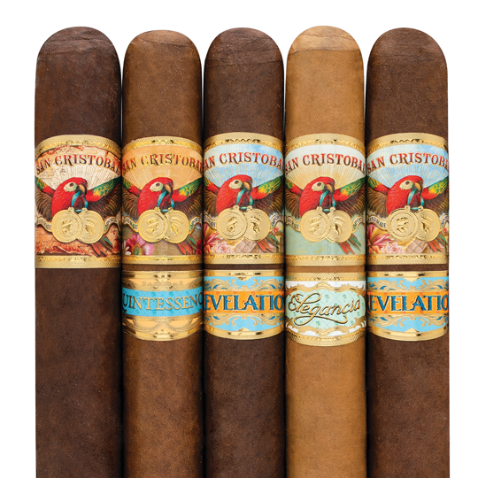 San Cristobal Sampler Fresh Pack of 5 lineup