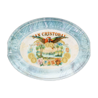 San Cristobal Oval Crystal Ashtray