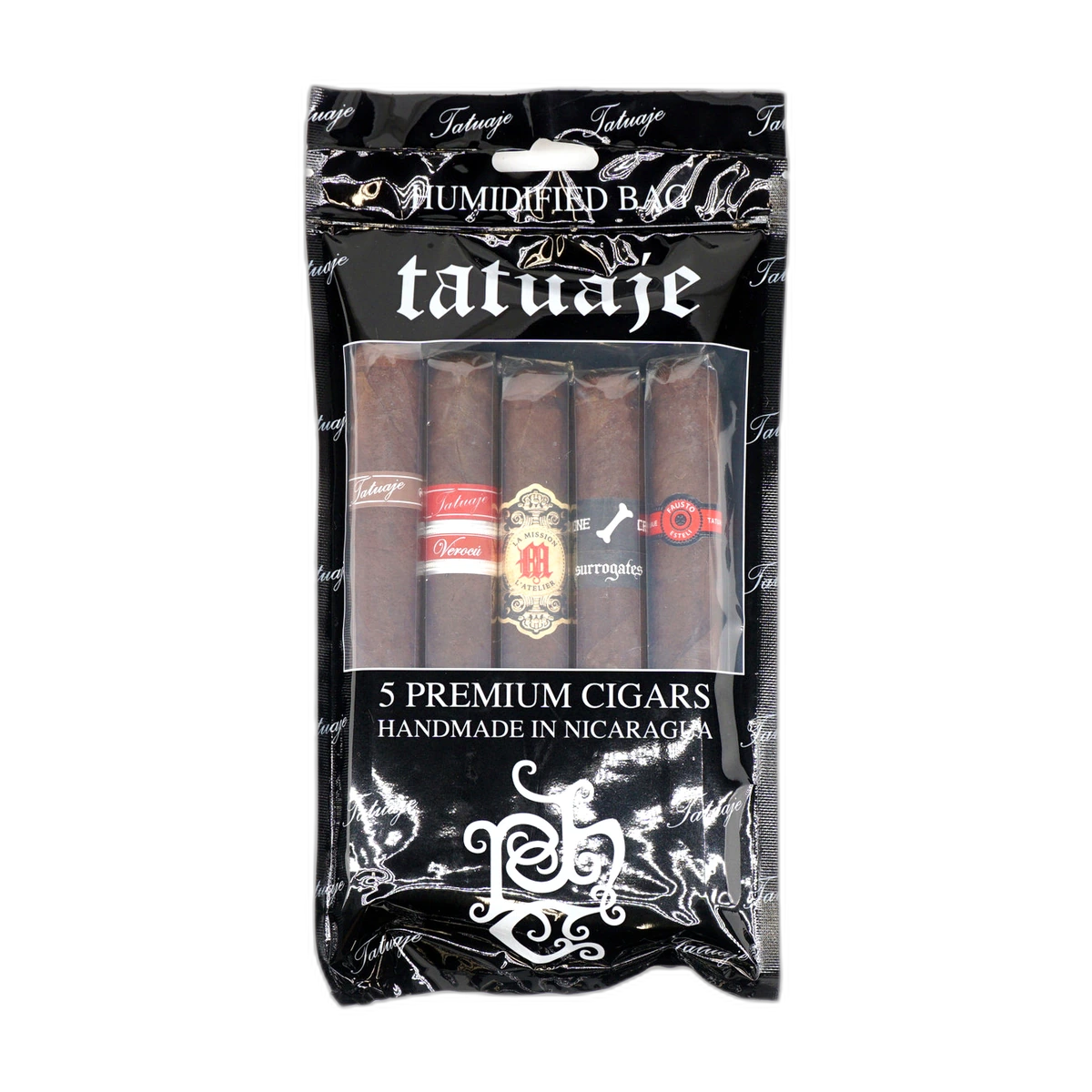 Tatuaje Humidified 5-Pack Black Pack of 5